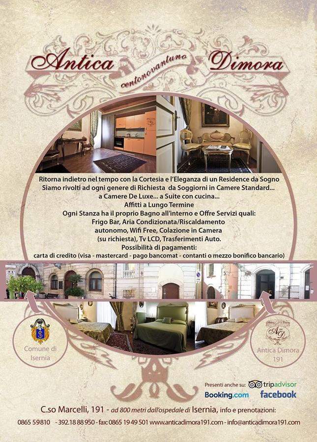 Antica Dimora 191 Hotel Isernia Kültér fotó